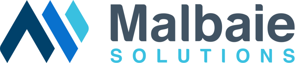 Malbaie Solutions Logo Horizontal